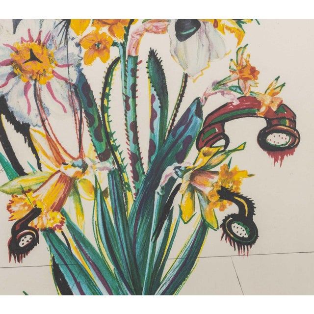 1970s Salvador Dali "Narcissus (Phones)" Etching, 1972 For Sale - Image 5 of 12