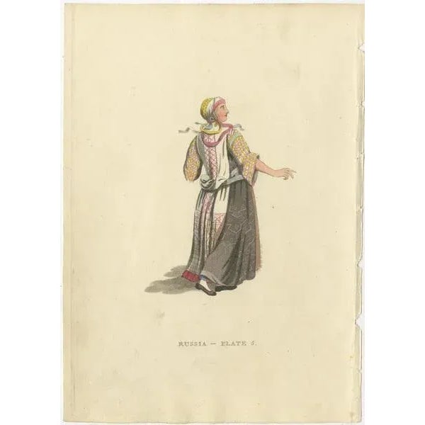 The engravings are a rich visual documentation of the cultural attire and customs from different regions within or...