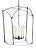 Sean Lavin by Visual Comfort Studio Thayer Large Lantern, Smith Steel For Sale - Image 4 of 5
