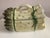 Early 21st Century Majolica Style Covered Serving Dosh Shaped Like a Bunch of Asparagus For Sale - Image 5 of 11