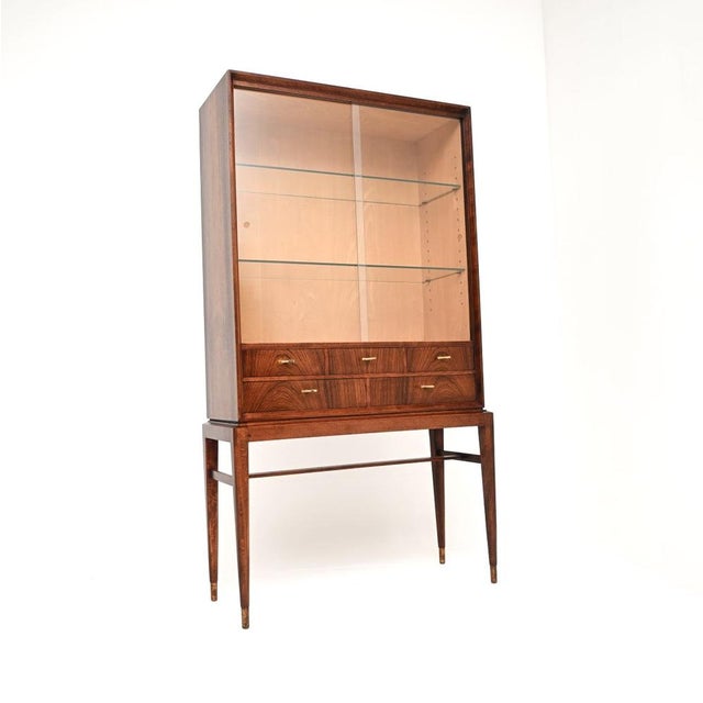 Vintage Swedish Display Cabinet by Svante Skogh for Seffle Möbelfabrik, 1960s For Sale - Image 4 of 12