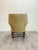Wingback Leather Chair With Ottoman For Sale In Los Angeles - Image 6 of 12