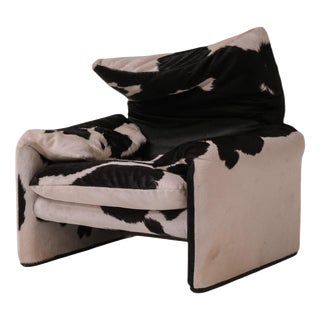 Maralunga Armchair by Vico Magistretti for Cassina, Italy, 1970s attributed to Vico Magistretti For Sale