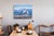 The painting captures the majestic Sangre de Cristo Range, showcasing bold, sweeping brushstrokes that convey the rugged...