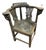 Late 19th Century Carved Oak Corner Chair For Sale