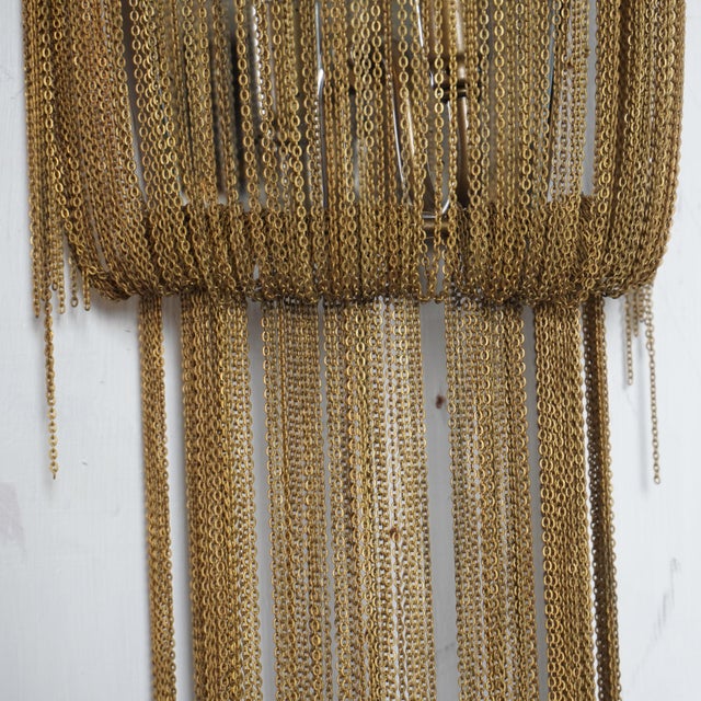 2010s Clutch Modern Alee Large Sconce Staggered Draped Chain For Sale - Image 5 of 7