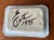 Turquoise 1995 Sally Christopher Pottery Fish Dish-Signed For Sale - Image 8 of 8