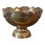 Vintage French Art Nouveau Silverplate Champagne Cooler / Pedestal Bowl With Scalloped Edge For Sale