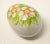 Ceramic Mid 20th Century Ceramic Eggs with Floral Motif- Set of 2 For Sale - Image 7 of 13