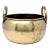 Vintage Large Brass Pot For Sale