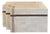 1970s Tessellated Travertine Chest For Sale
