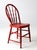 Wood Antique Painted Bow Back Windsor Chair For Sale - Image 7 of 14