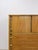 Mid Century Tallboy Dresser MCM Five Drawer Brass Accent Warm Gray Tone Wood For Sale - Image 4 of 14