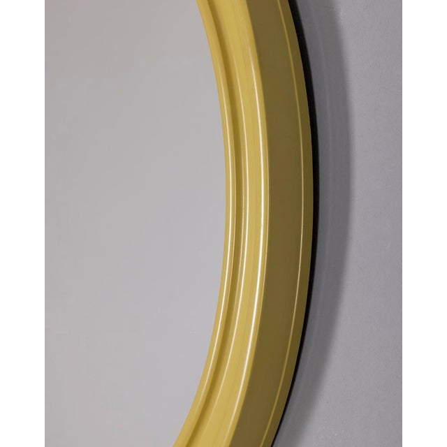 Vintage Green Plastic Wall Mirror from Carrara Matta, 1970s For Sale - Image 6 of 8