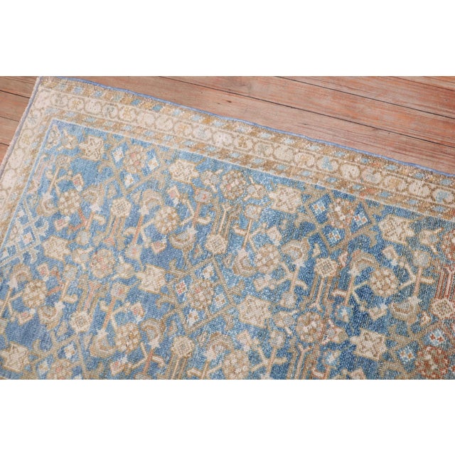Persian Blue Small Square Malayer rug no.j2834 For Sale - Image 3 of 8