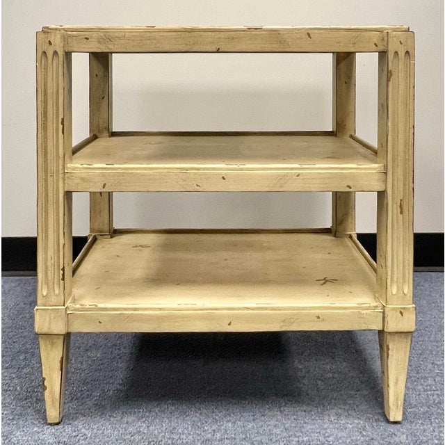 Bring timeless Nordic elegance to your space with this beautiful Swedish Tier Table by Woodbridge Furniture. Designed in...
