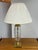 Design Plus Gallery presents an Etched Glass Table Lamp in the Style of Waterford. The lamp has a glass body with...