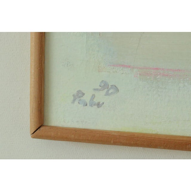 Pabu, Virginia, 1970s, Acrylic on Canvas, Framed For Sale - Image 7 of 11