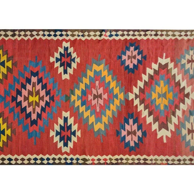 Early 20th Century Kilim Runner For Sale - Image 4 of 11