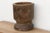 Antique Patinated Pedestal Mortar Vessel For Sale In Los Angeles - Image 6 of 9