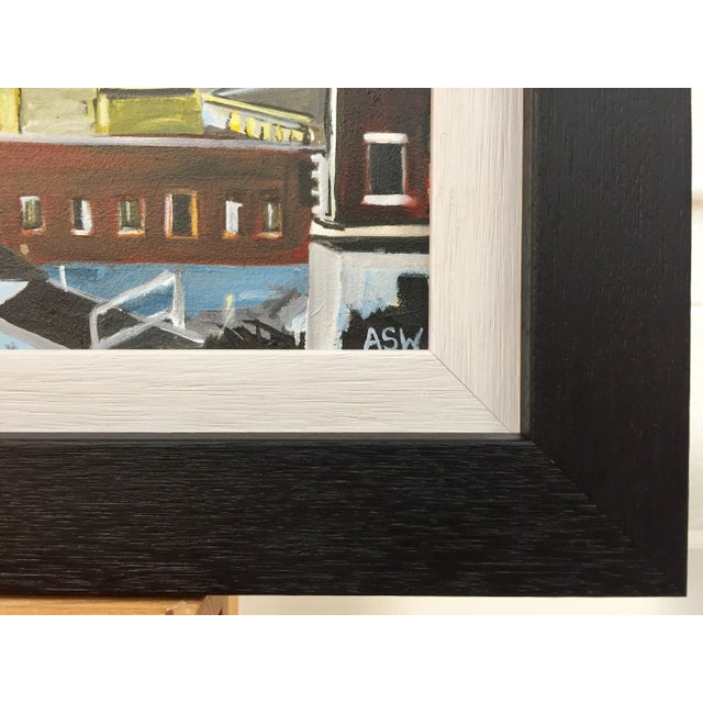 2010s Painting of Sunset in Los Angeles California Usa by British Landscape Artist For Sale - Image 5 of 13