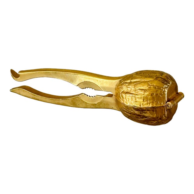 70’s West Germany Brass Finish Nuckcracker For Sale