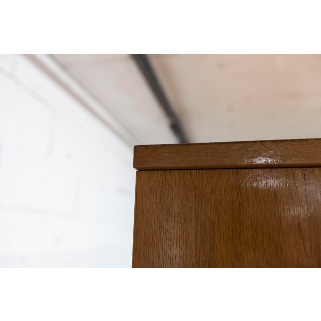 Scandinavian 2-Door Wardrobe with Hanging Space, 1970s For Sale - Image 4 of 18