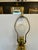 Chunky Midcentury Modern Lucite and Brass Floor Lamps- A Pair For Sale - Image 10 of 12