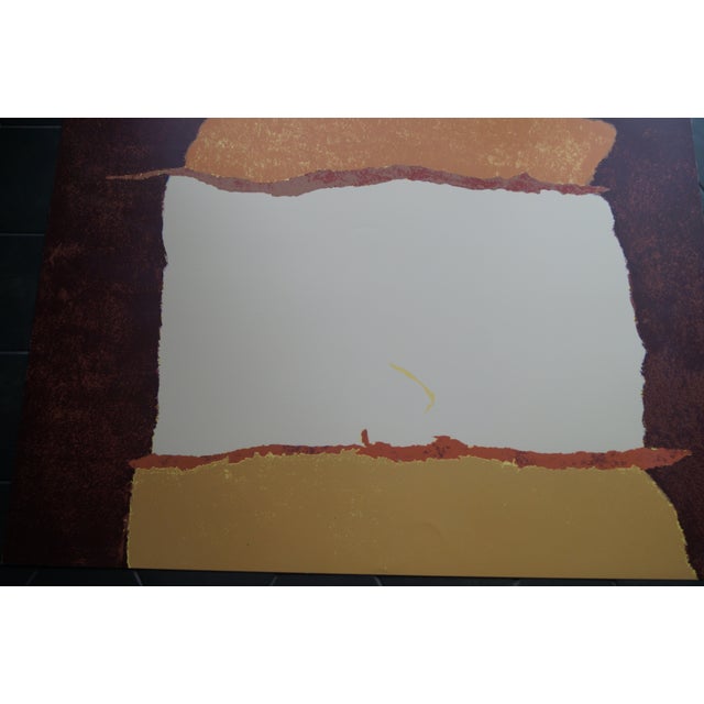 1970s 1970s Theodoros Stamos Infinity Field Screen Print - Signed & Numbered For Sale - Image 5 of 7