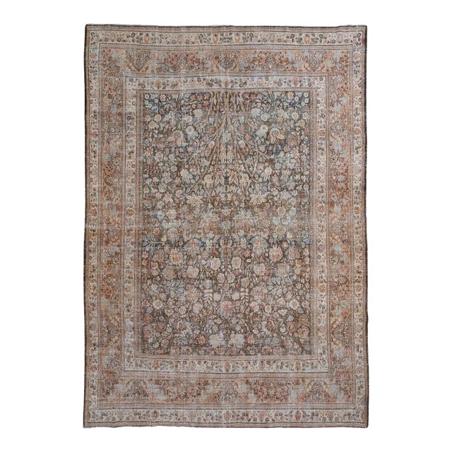 Antique Zabihi Collection Persian Doroksh Rug For Sale