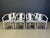 Postmodern Spanish Dining Chairs, 1980s, Set of 8, in Good conditions. Designed 1980 to 1989