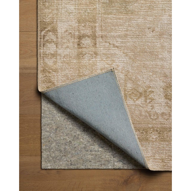 Amber Lewis x Loloi Cambria Natural / Jade 2'-3" x 3'-9" Accent Rug For Sale In Dallas - Image 6 of 6