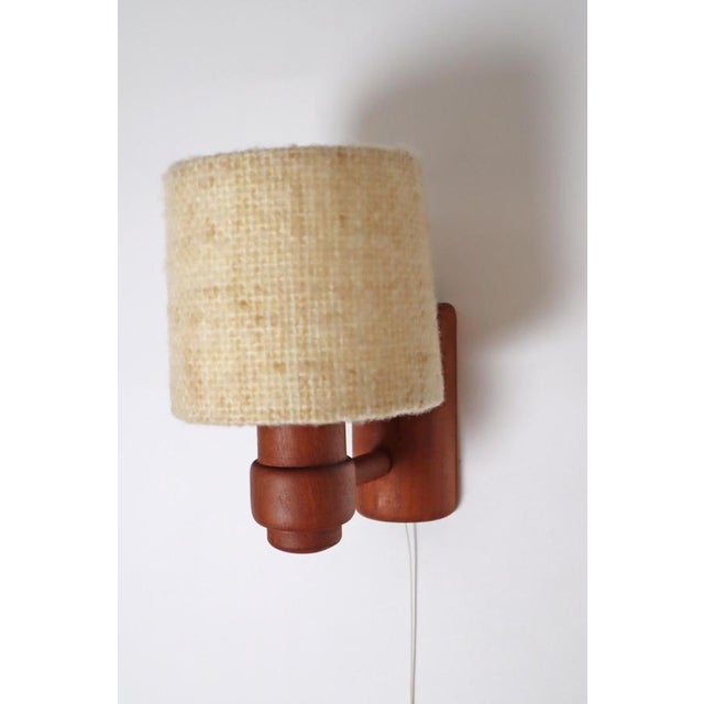 Mid-Century Modern Teak Wall Lamp from Temde Leuchten, 1960s For Sale - Image 12 of 18