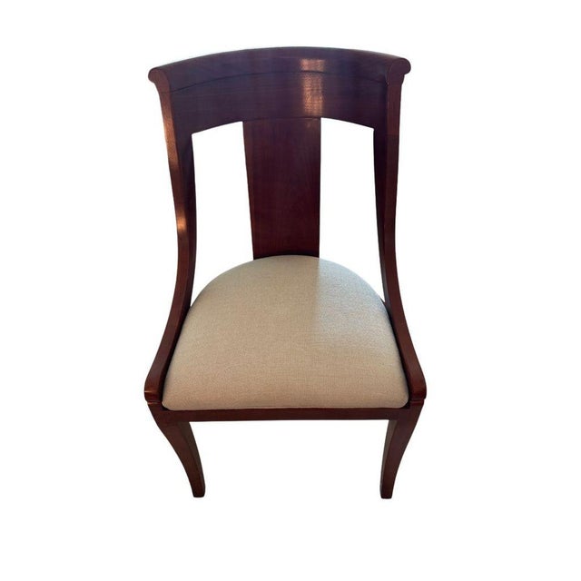 Baker Furniture Palladian Collection Neoclassic Style Extension Dining Table With 8 Chairs For Sale In Miami - Image 6 of 17