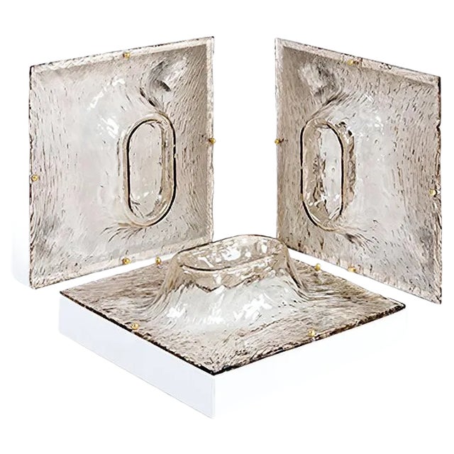 Mid-Century Italian Sconce by Toni Zuccheri for Venini, 1960s For Sale