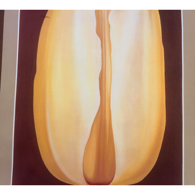 1970s 1970s Vintage Lowell Nesbitt “Yellow Tulip” Hokin Gallery Art Show Poster For Sale - Image 5 of 12