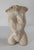 We are selling this cool mid-century modern art pottery torso. This female figure is abstractly and simply modeled in off...