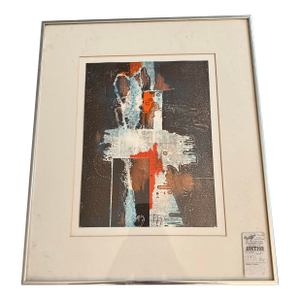 1979 Signed Laszlo Dus (California Hungary b.1941) Lithograph 344/1000