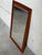 Mid-Century Modern Vintage Danish Modern Teak Wall Mirror Mid Century Scandinavian Rectangular Mirror For Sale - Image 3 of 10