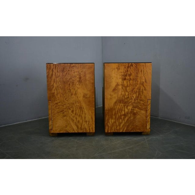 Art Deco Bedside Tables, Czechoslovakia, 1939, Set of 2 For Sale - Image 6 of 18
