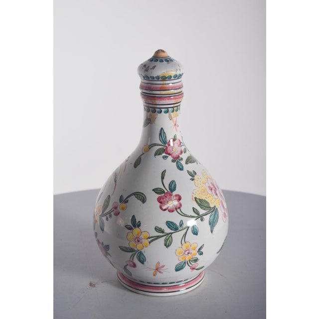 Bottle with Lid in Outeiro Porcelain, 1950s For Sale - Image 4 of 8