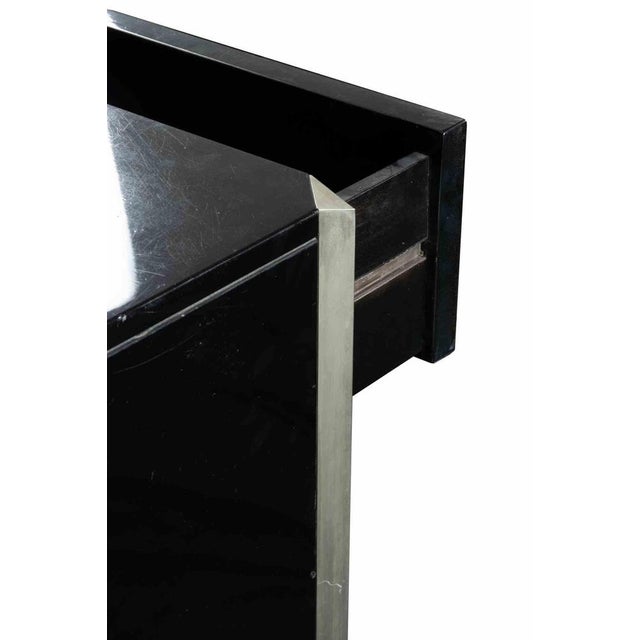 Vintage Sideboard Model "MB3" for Azucena was realized by Luigi Caccia Dominioni in Italy in 1961. Opaque-painted wood and...