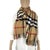 Early 21st Century Burberry Beige Plaid 100% Cashmere Scarf For Sale - Image 5 of 9
