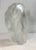 Per B. Sundberg Handmade Per Sundberg for Orrefors Organic Form Frosted Art Glass Crystal Vase For Sale - Image 4 of 12