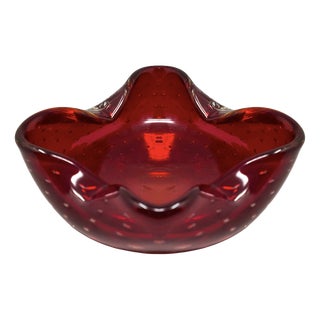 Vintage Italian Ashtray by Flavio Poli for Seguso, 1960s For Sale