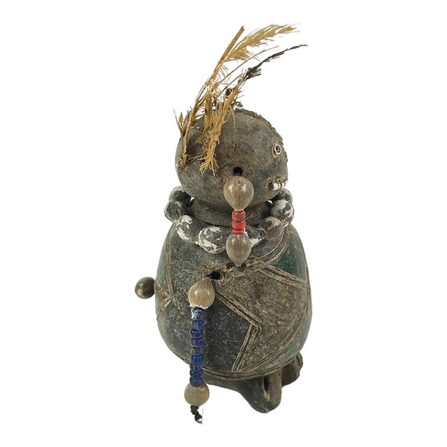 Early 20th Century Tikar Clay House God 5inch Cameroon For Sale