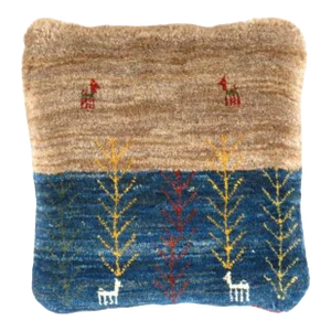 Pasargad DC Fine Hand Knotted Persian Gabbeh Pillow