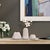 Christana Concaved Ceramic Vase- Tall For Sale In Chicago - Image 6 of 9