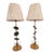 Pair of Mid 20th Century Rembrandt Modern Brass Lamps, Unmarked For Sale