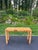 Billy Baldwin Style Wrapped Wicker Console Table With Minimalist Design For Sale In New York - Image 6 of 18